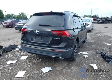 2021 Volkswagen Tiguan 2.0T Se/2.0T Se R-Line Black/2.0T Sel из США, поврежденный, VIN 3VV3B7AX8MM056235